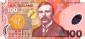 100 новозеландских долларов аверс