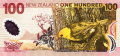 100 новозеландских долларов реверс