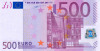 500 евро аверс