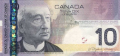 10 канадских долларов аверс