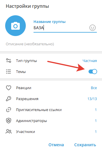 возможности Telegram